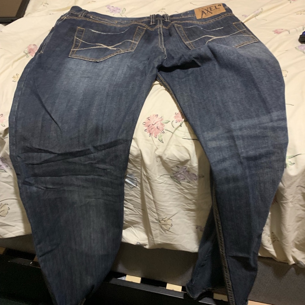 Men’s AXEL JEAN barley worn maybe twice  to small